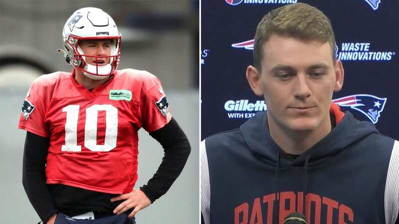 Mac Jones is in his third season as the starting quarterback for the New England Patriots (Image: Matthew J. Lee/The Boston Globe via Getty Images)