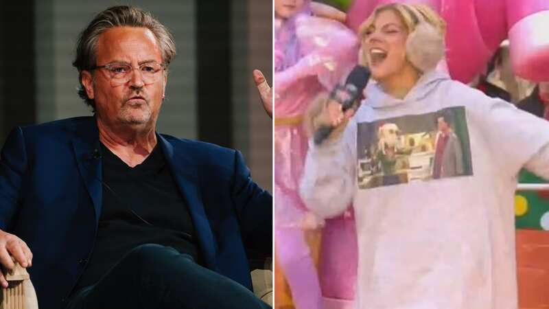 Matthew Perry was remembered at the iconic parade (Image: NBC)