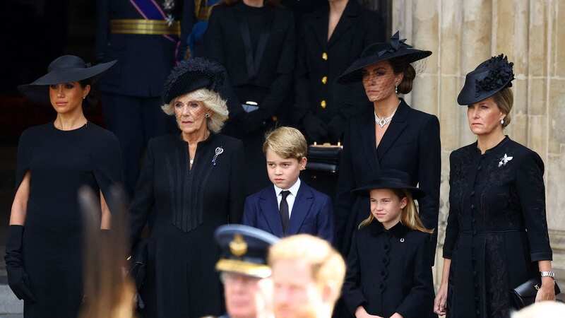 Sophie made a touching gesture to the royal children at the Queen