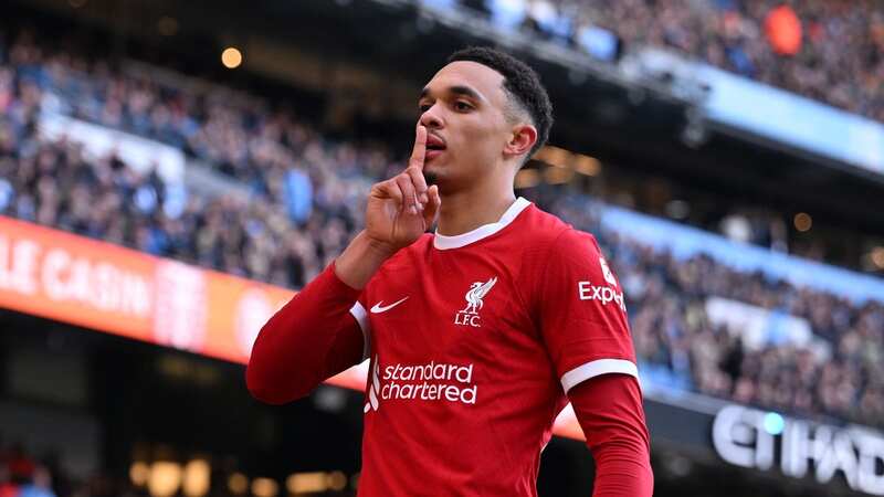 Trent Alexander-Arnold scored for Liverpool on Saturday (Image: Andrew Powell/Liverpool FC via Getty Images)