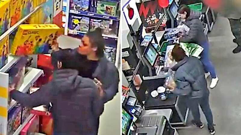 Moment women fake using Asda self-service tills and leave with £300 of Lego