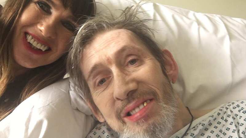 Shane MacGowan and wife 