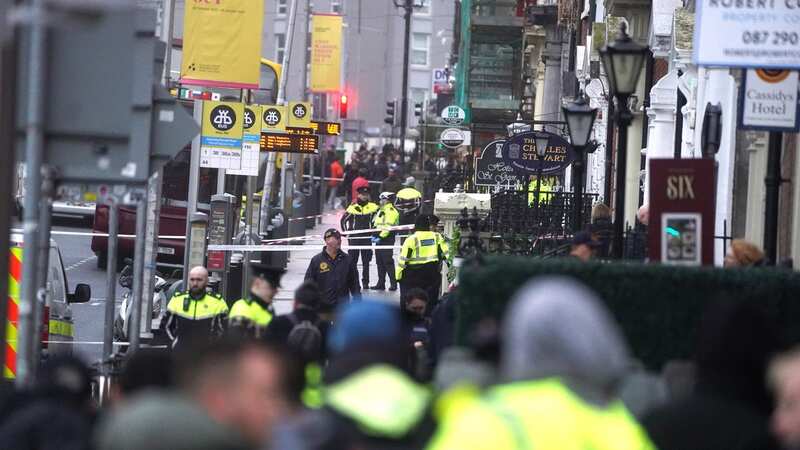 Five people were injured in the incident, including three young children (Image: PA)