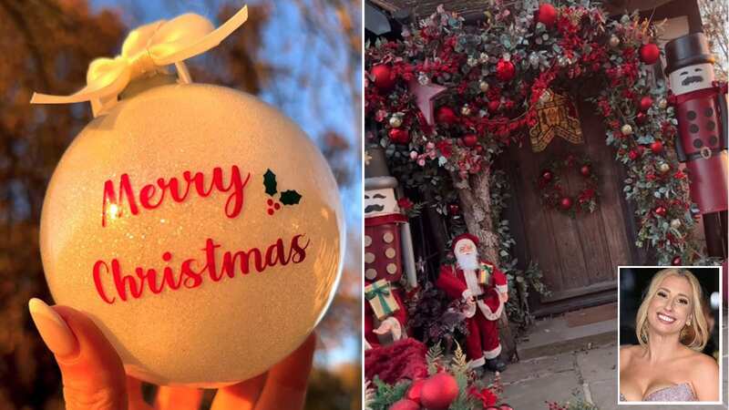 Stacey Solomon sparks heated debate as she shows off huge Christmas display