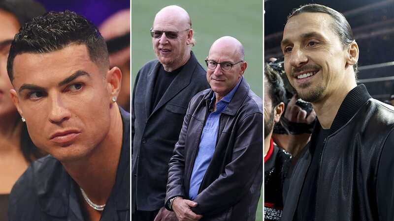 Zlatan Ibrahimovic and Cristiano Ronaldo have differing views on the Glazers