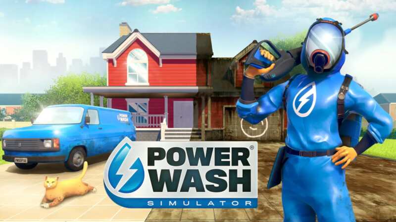 Powerwash Simulator is included with PS Plus Essential this month and you can pick up two free DLCs for the game to boot (Image: FuturLab)