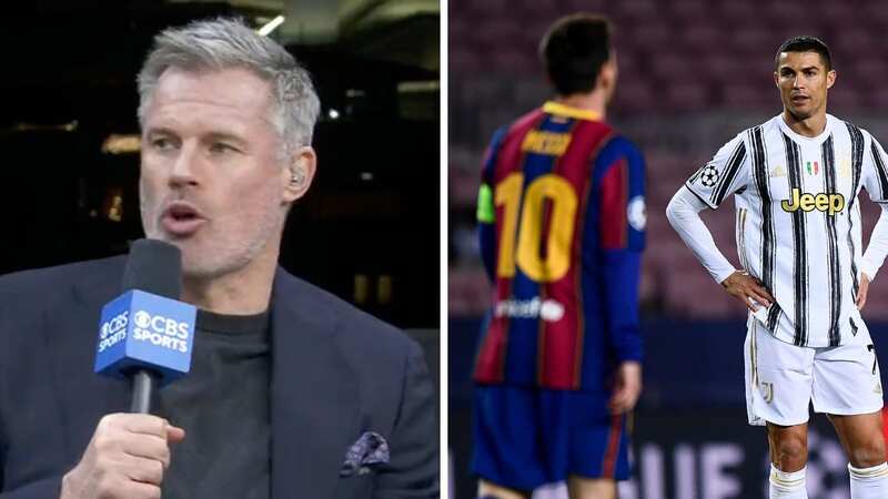 Jamie Carragher makes feelings on Lionel Messi vs Cristiano Ronaldo clear