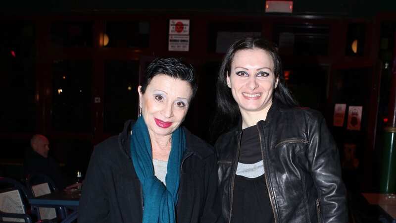 Sticky Vicky with her daughter María Aragüés Gadea (Image: REX/Shutterstock)