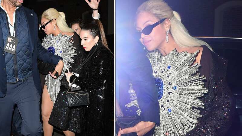 Beyonce was spotted out celebrating after movie premiere (Image: CH / SplashNews.com)