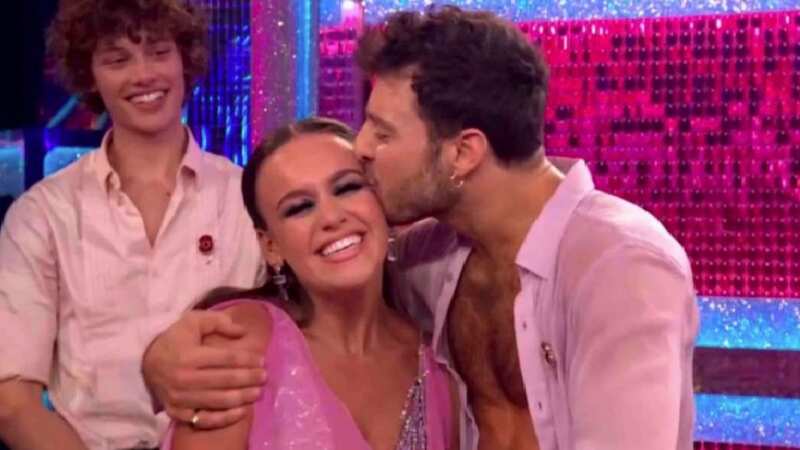 Strictly Come Dancing duo Ellie and Vito have been hit with showmance accusations (Image: BBC)
