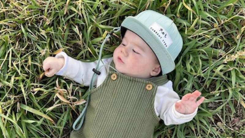 10-month-old Zeke Gregory Best was last seen with his father, a murder suspect (Image: Idaho State Police)