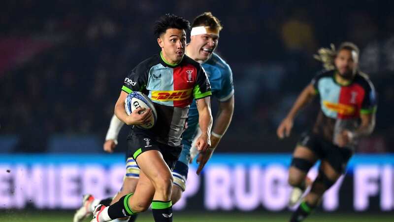 Marcus Smith enjoyed the better of his fly-half battle with George Ford