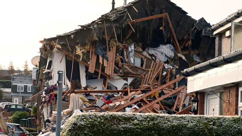 Man found dead after huge blast destroys entire home in Edinburgh