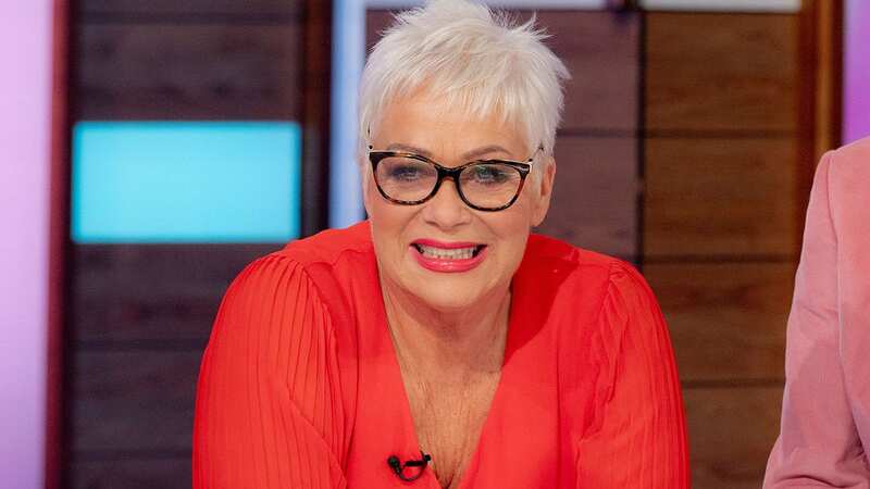 Denise was left red-faced (Image: Ken McKay/ITV/REX/Shutterstock)