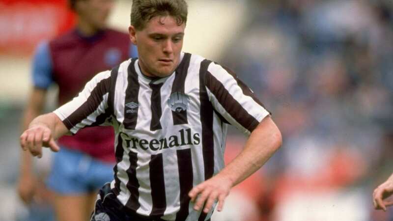 Toon idol Gazza in 1988 before pop bid (Image: Getty Images)