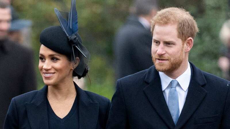 It was claimed last month that the Sussexes would not have turned down a Christmas invite from the Royals (Image: UK Press via Getty Images)