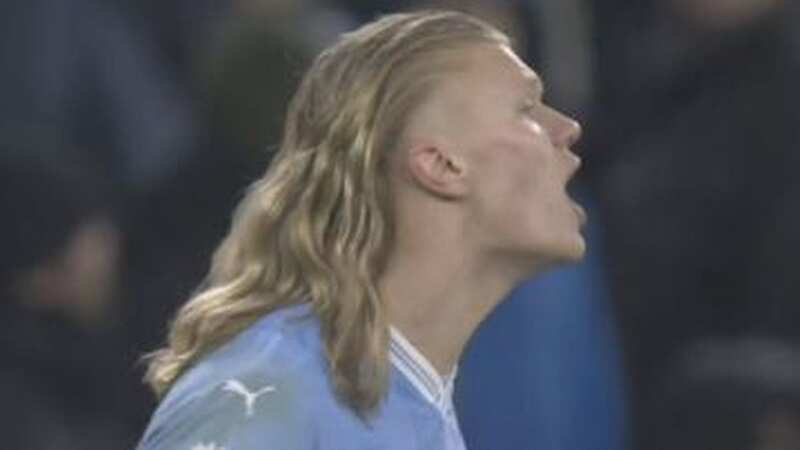 Erling Haaland was furious with Simon Hooper after Sunday