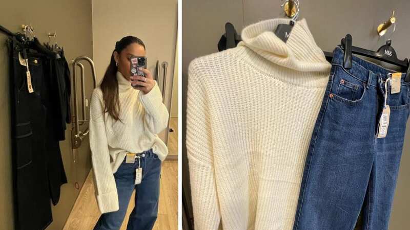 I tried the bestselling wide-leg jeans and was so impressed!