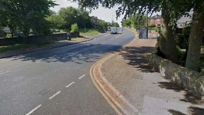 The man was installing Christmas lights in the village when he was hit by a van (Image: Google Maps)