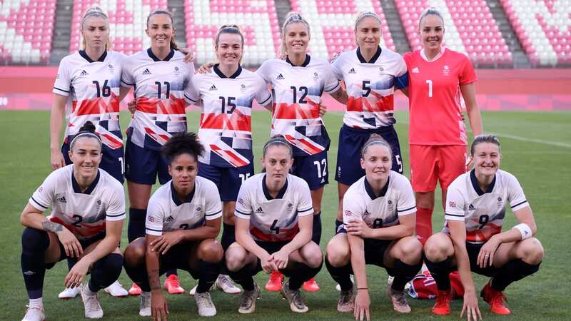 Team GB players ahead of the Women