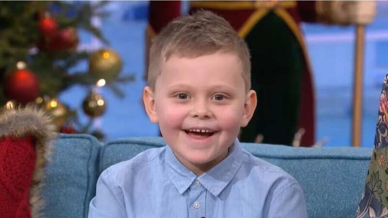 Sweet moment little boy announces the 