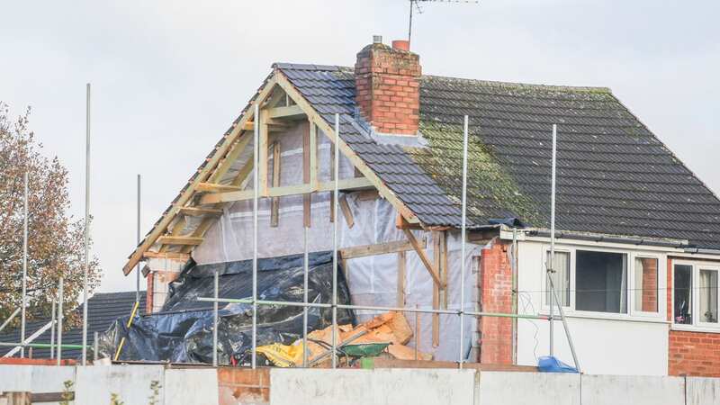Planning permission was approved for an extension but Mr Singh built a four-bedroom property - he