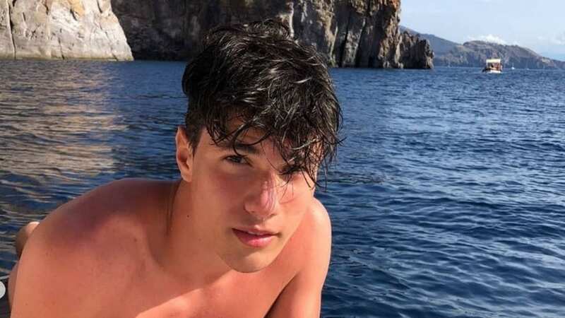 Edoardo Santini is ditching modelling in order to become a priest (Image: INSTAGRAM/_edoardosantini_)