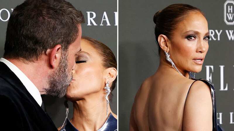 Jennifer Lopez kisses Ben Affleck in tender moment wearing very revealing outfit