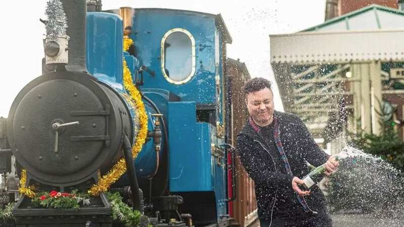 In his spare time Neil makes his own Thomas the Tank Engine films (Image: walesonline.co.uk)
