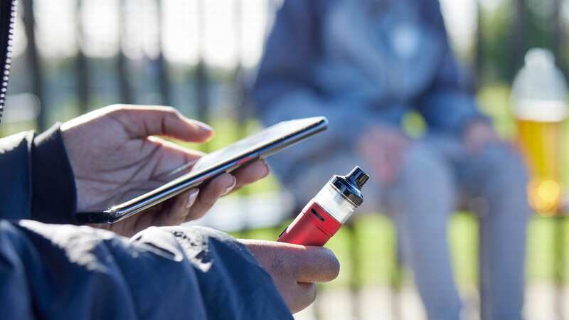 Vaping rates among teens and young adults in Britain are among some of the highest in Western Europe (Stock photo) (Image: Getty Images/iStockphoto)