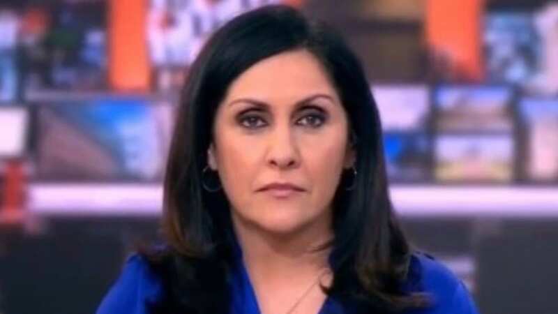 BBC presenter caught giving middle finger to viewers while live on air