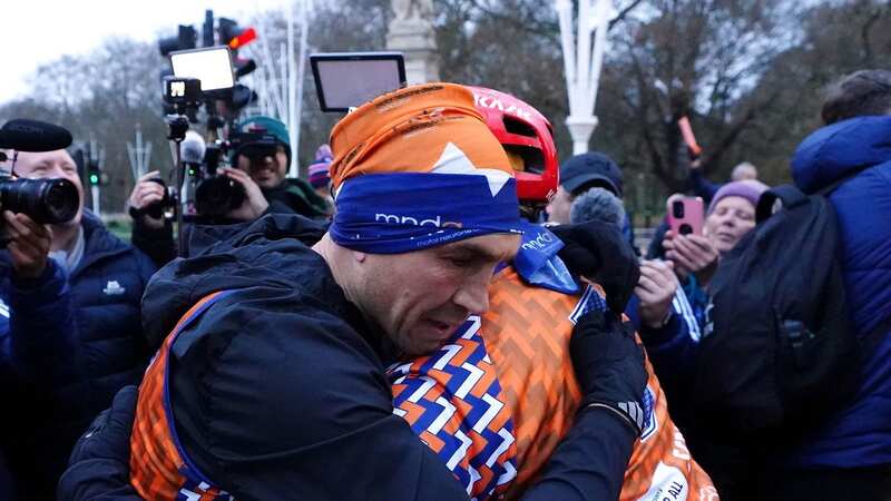 Kevin Sinfield bursts into tears after completing heroic ultramarathon challenge