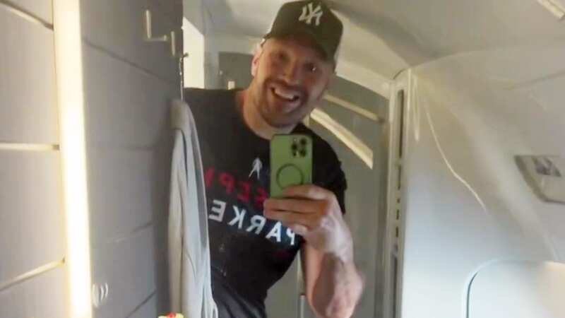Tyson Fury gives tour of luxurious private jet ahead of Oleksandr Usyk clash