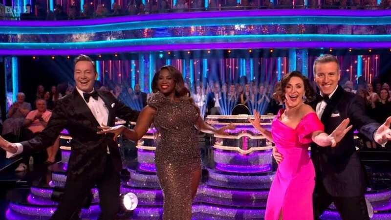 Strictly Come Dancing fans were quick to complain this evening as the semi-final kicked off - with just four celebrities in with the chance of making it to the final next week (Image: BBC)