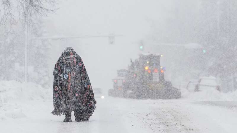 Residents are warned as a blizzard is set to hit Matanuska Valley in Alaska (Image: AP)