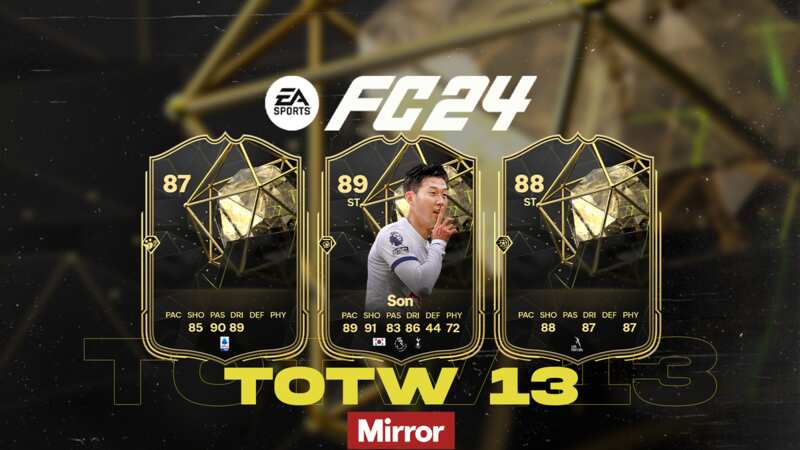 Heung-Min Son could feature in the EA FC 24 TOTW 13 squad (Image: EA SPORTS)