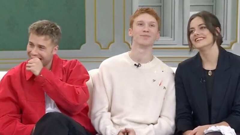The Crown stars learn of Golden Globes nomination live on TV