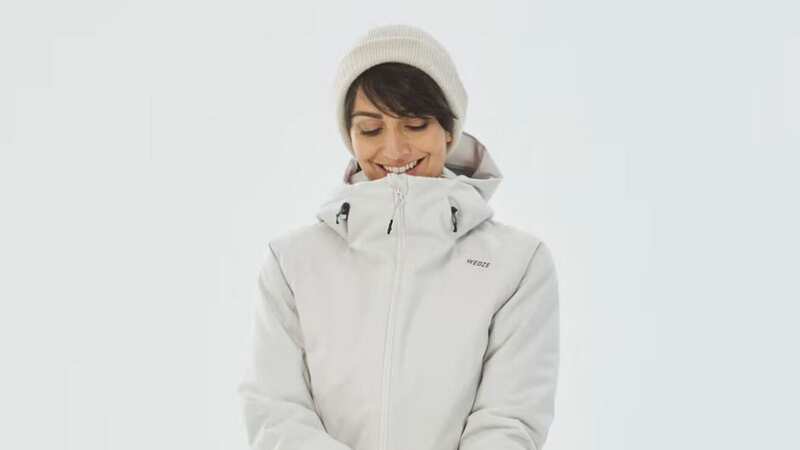 The cut price ski jacket is making a splash in the snow (Image: Decathlon)