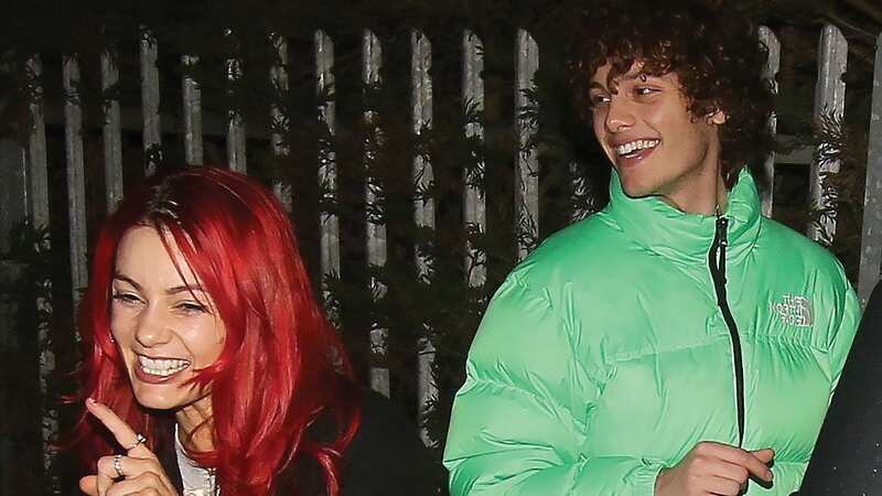 Bobby Brazier and Dianne Buswell appeared in good spirits following an intense day of training for the Strictly final