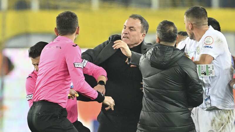 Turkish Super Lig club chief who attacked ref breaks his silence after arrest