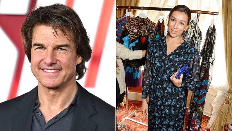 Tom and Elsina were seen together at a party in Mayfair