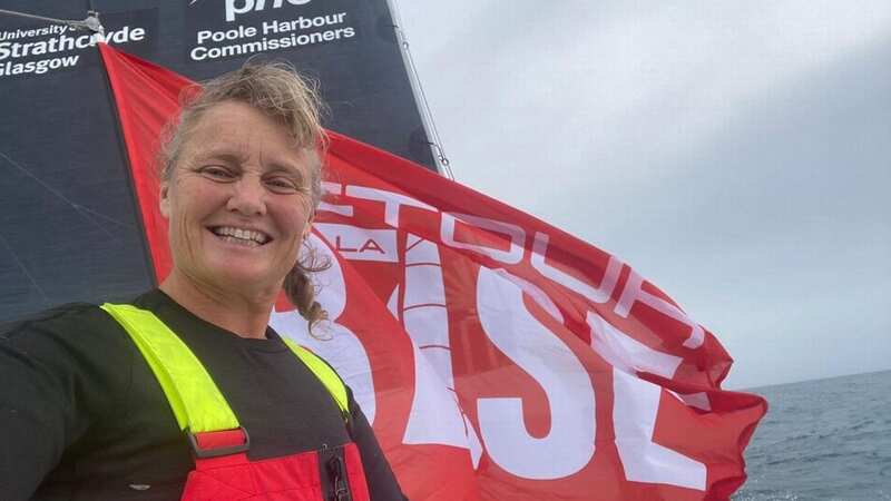 Pip Hare ran aground off the Cornish coast when she slept through her alarm (Image: No credit)
