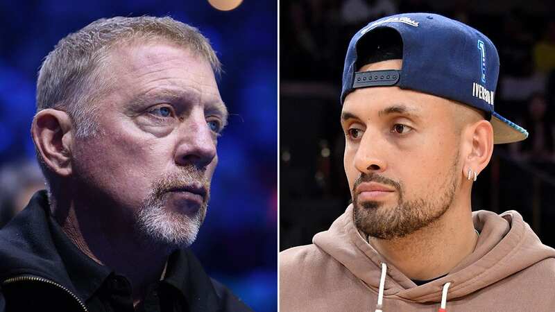 Nick Kyrgios has angered Boris Becker after claims about Novak Djokovic and stars of the past (Image: Getty Images)