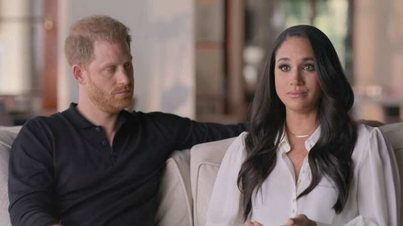 Prince Harry warned Meghan Markle at the start of their romance (Image: Netflix)