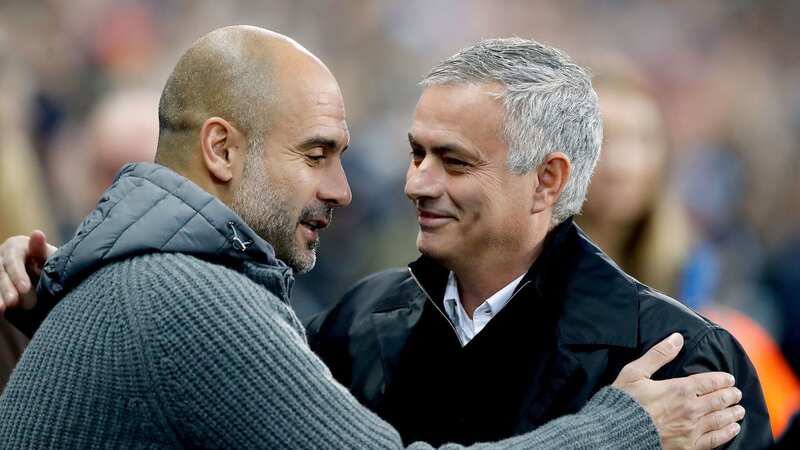 Pep Guardiola and Jose Mourinho (Image: PA)