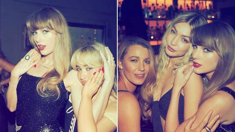 Taylor Swift downs cocktails with celebrity pals at wild birthday bash