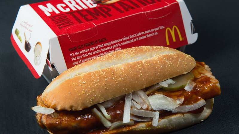 The tasty McRib has a surprising number of ingredients (stock photo) (Image: AFP via Getty Images)