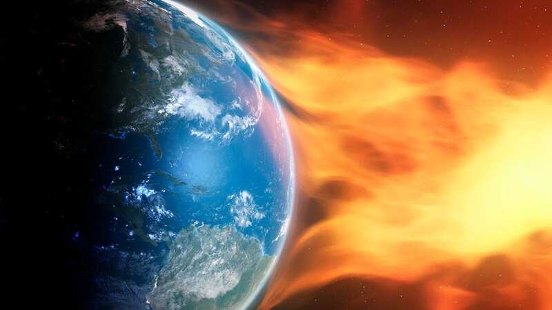 The Earth is expected to experience disruption due to the massive solar flare (Image: Getty Images/Science Photo Library RF)