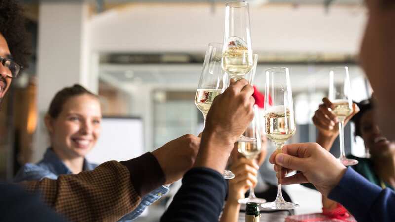 The risk of burnout is seemingly more prominent over the Christmas season, when invitations are at an all time high (Image: Getty Images)