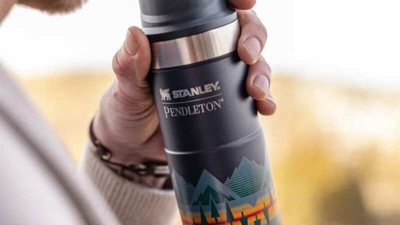 The Stanley X Pendleton collection comes in four festive-feeling designs (Image: Stanley)
